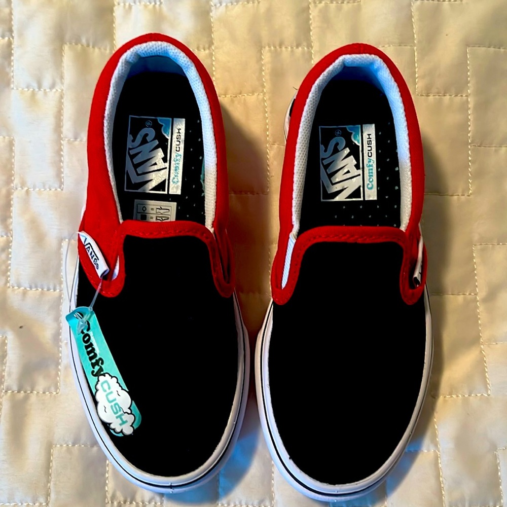 **New** Boys Vans slide ons